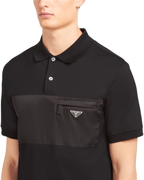 camiseta polo prada|prada t-shirts for men.